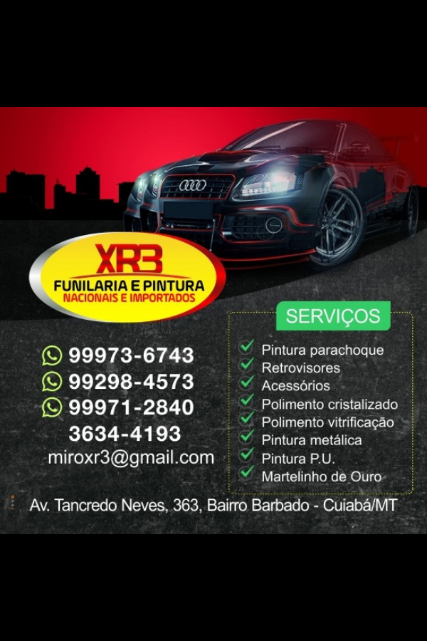 XR3 Funilaria e Pintura